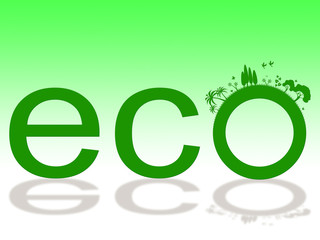 Nature Word Represents Eco Friendly And Earth