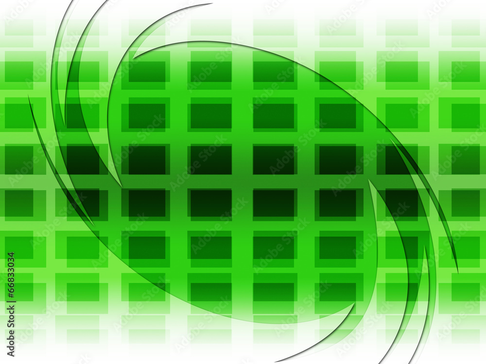 Poster grid swirl indicates backdrop lines and backgrounds