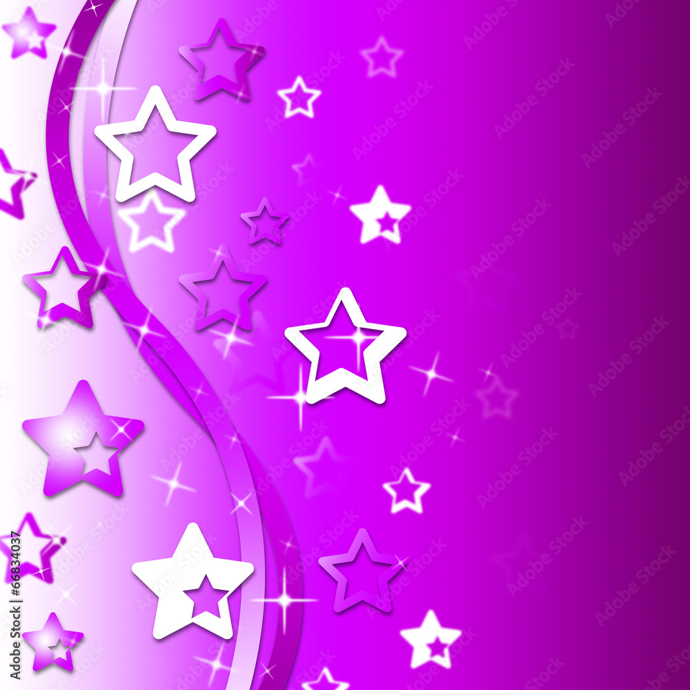 Poster glow mauve represents text space and background