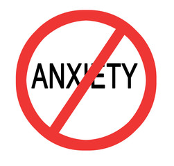 Sign of prevention of anxiety