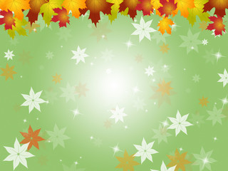 Nature Fall Shows Environmental Bloom And Florist