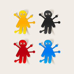 realistic design element: voodoo Doll