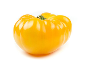  pineapple tomato  isolated on white