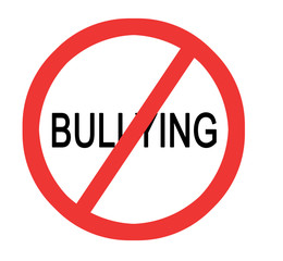Sign to stop bulling