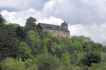 Fototapeta na wymiar Burg Greifenstein - Bad Blankenburg - Bild 2