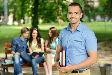 Student In Park