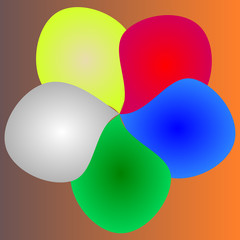 Five elements flower