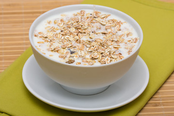 Delicious and healthy granola or muesli
