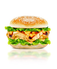 Delicious chicken burger - 66840018