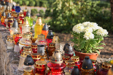 Znicze - Wszystkich Świętych