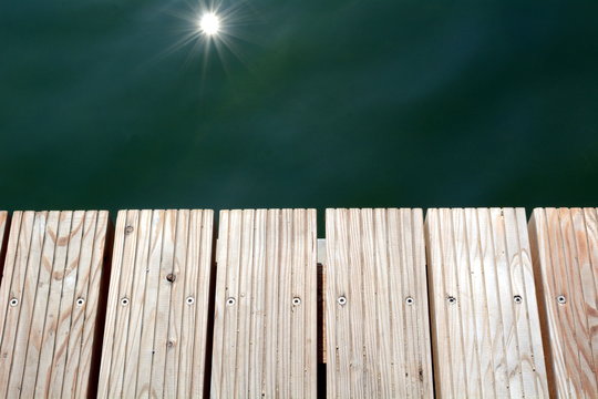 Steg am See