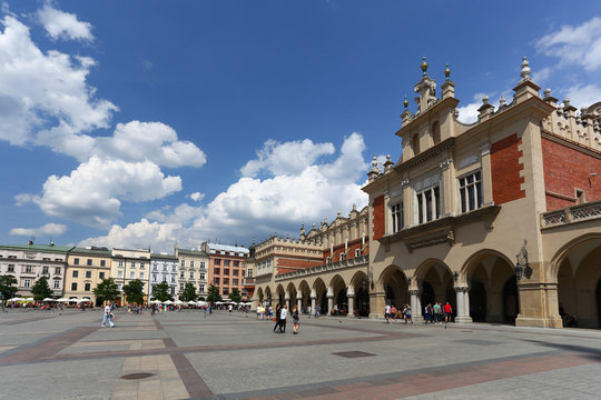 Fototapeta Cracow - the old city - sukiennice