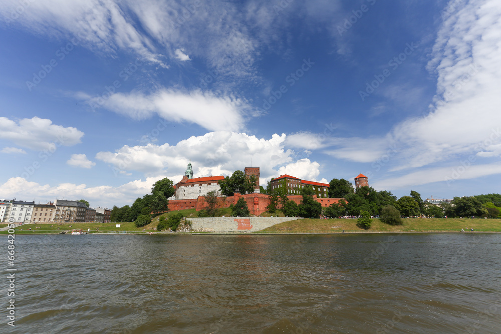 Poster Kraków - Panorama - Wawel