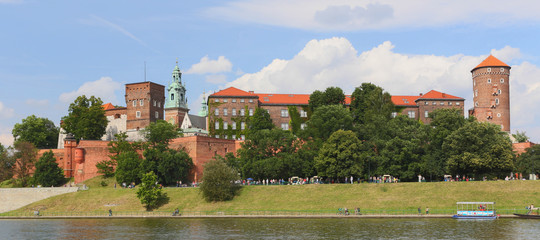 Kraków - Panorama - Wawel © Rochu_2008