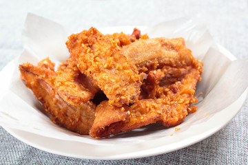 Fried banana.