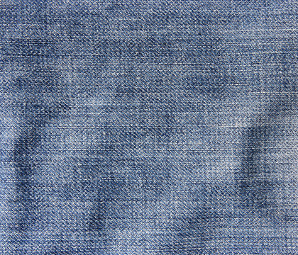 Jeans crumpled texture.