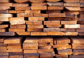 Stack wood