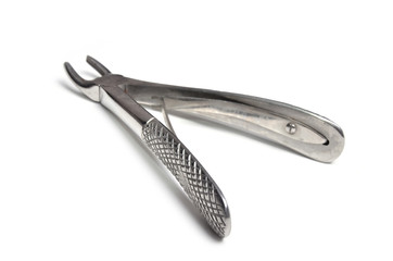 Obraz premium Surgical instruments isolated