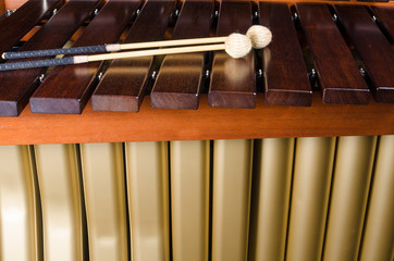 Marimba  keys and resonators