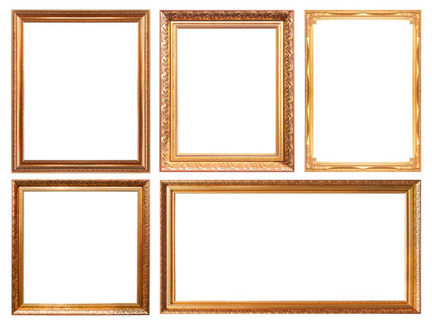 glod  picture frame