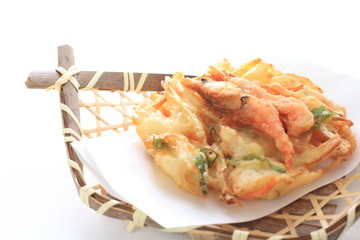 Japanese food, shrimp tempur
