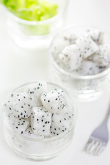 Dragon fruit for dessert