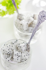 Dragon fruit for dessert