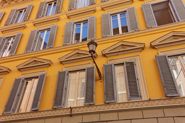 Obraz premium Roma. Façades.