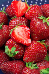 Heap of strawberries