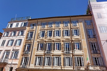 Roma. Façades.