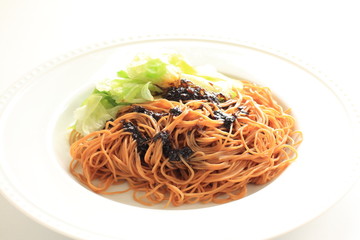 Chinese food, Lo Mein stirring noodles