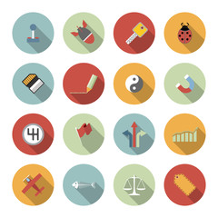 Universal Vector Flat Icons