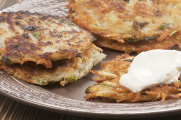 Potato flapjack (draniki)