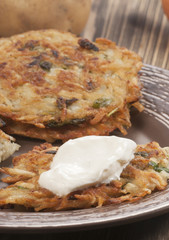 Potato flapjack (draniki)
