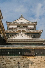 Fototapeta premium 松山城の天守閣