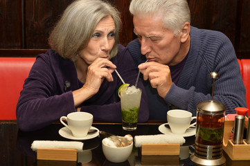 beautiful elderly couple