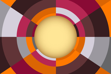 Obraz premium Abstract vector background with circle composition