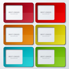 Vector moder banners element design.