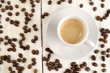 espresso in a small cup