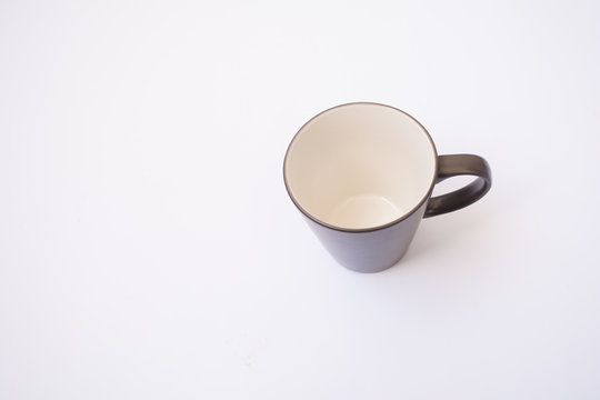a brown cup