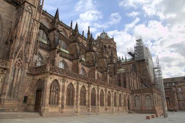 Cathedral of Our Lady. Strasbourg, France