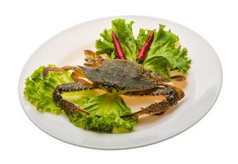 Raw crab
