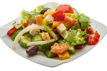 Delicous greek salad