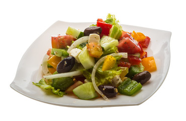 Delicous greek salad