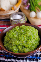 green puree