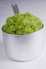green puree