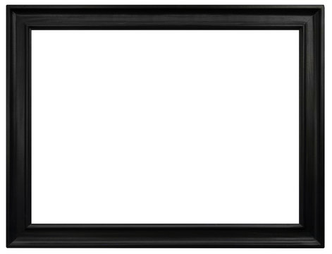 Eleganter und schicker Bilderrahmen in schwarz Querformat