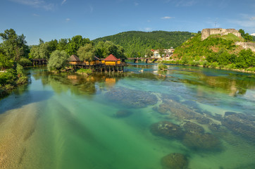 Colors of River Una in Bosanska Krupa