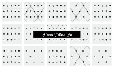 Flowers seamless pattern