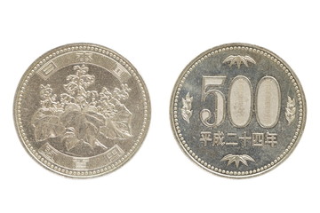 500 japanese yen coin